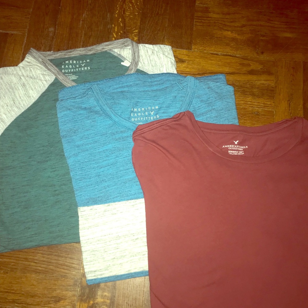 3 men American outfitters summer shirts
